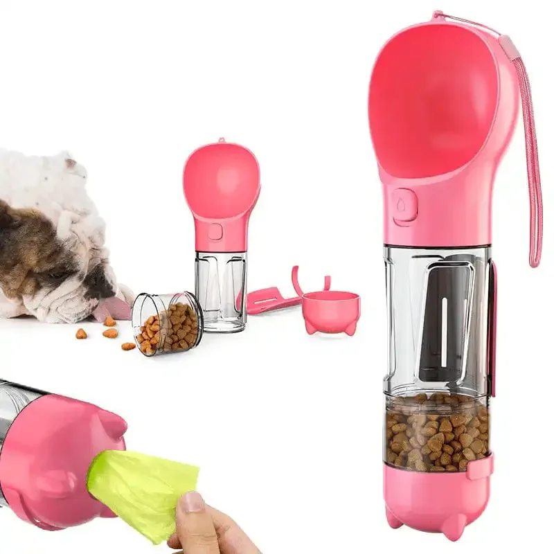 3-in-1 portable water bottle for pets-Pawhydrate Pro