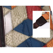 Nancy | Geometric Sling Bag with Multiple Zipper Pockets