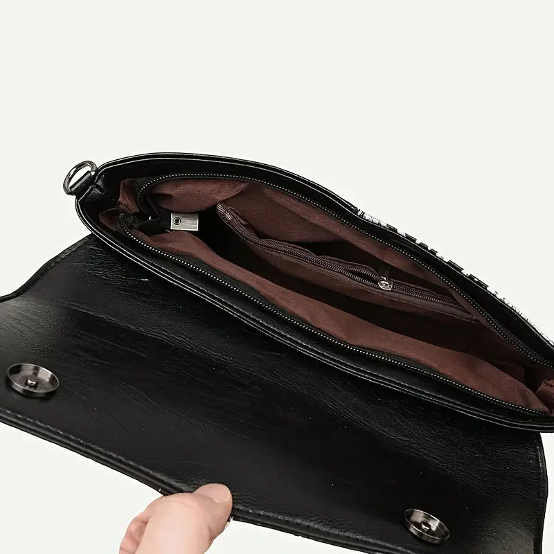 Andy | Elegant Clutch Handbag with Versatile Carry Options