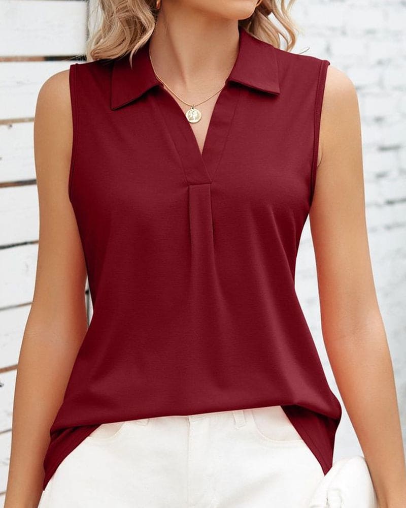 Luna | Lightweight Sleeveless Blouse