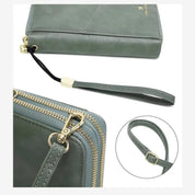 Valery | RFID-blocking passport holder with shoulder strap