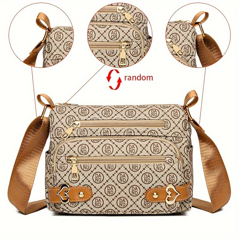 Dahlia | Trendy Crossbody Bag with Compact Multi-Pocket Design