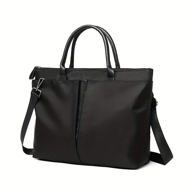 EdgeGuard | Shockproof Laptop Briefcase with Trolley Strap