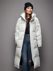 Felicitas | Long Padded Winter Coat for Women - Cozy and Fashionable