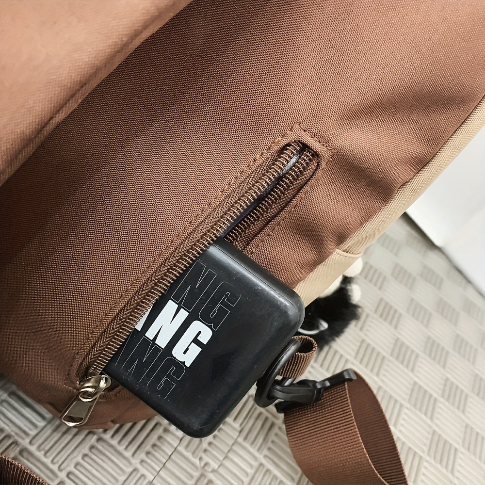 Eveleen | Compact Crossbody Nylon Sling Bag