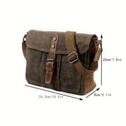 Carter | Messenger Bag with Vintage Buckle Design