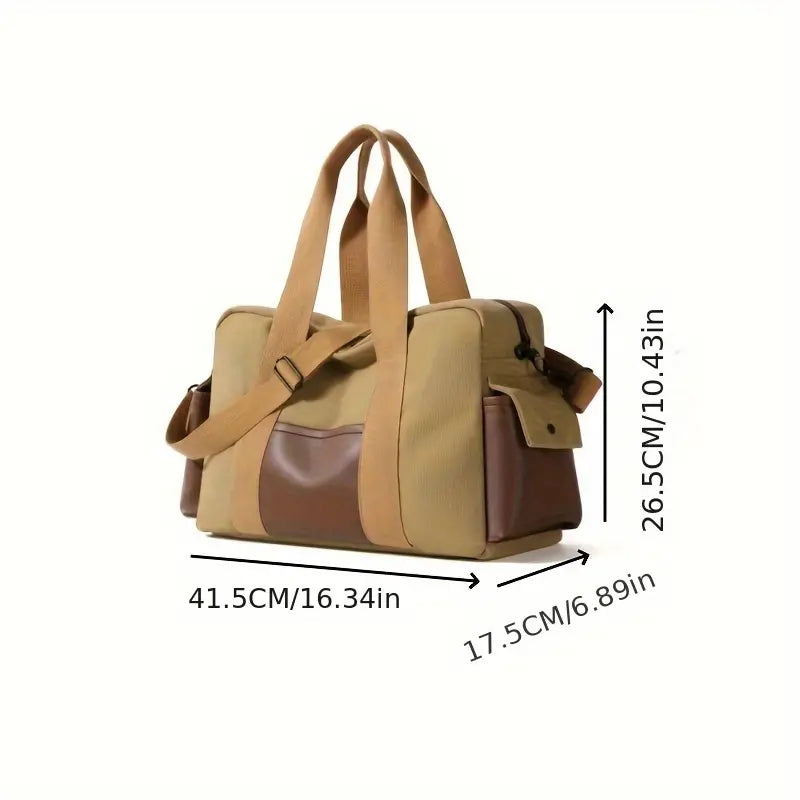 Leo | Vintage Versatile Travel and Gym Duffel Bag