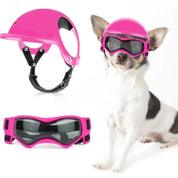Dog helmet and glasses - Riderpaw