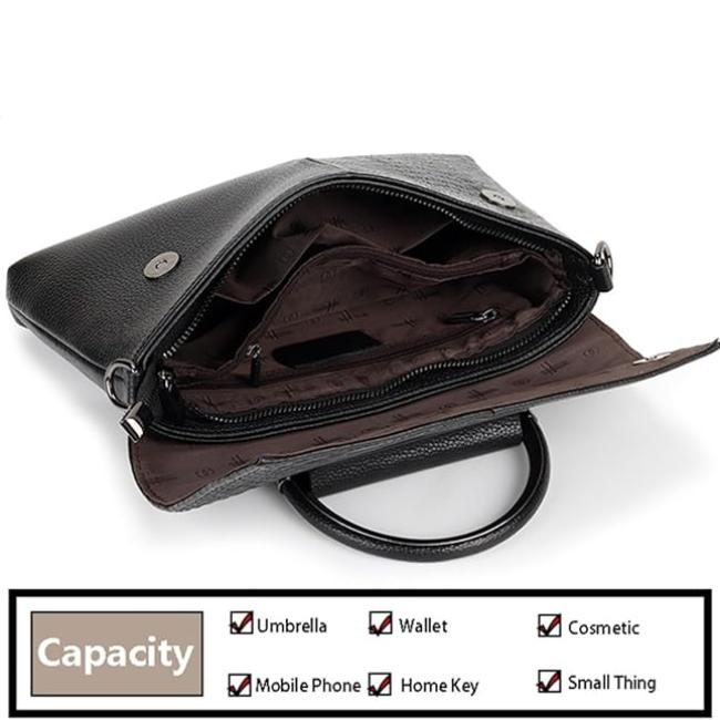 Andy | Elegant Clutch Handbag with Versatile Carry Options
