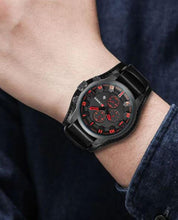 Men's watch Chronograph leather