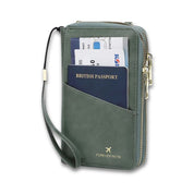 Valery | RFID-blocking passport holder with shoulder strap