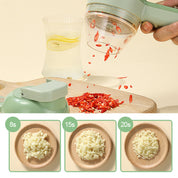 Greentech vegetable cutter | The vegetable size 4 out of 1 electrically rechargeable-6
