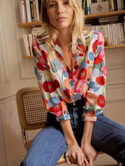 Kataleya | Comfortable Floral Blouse