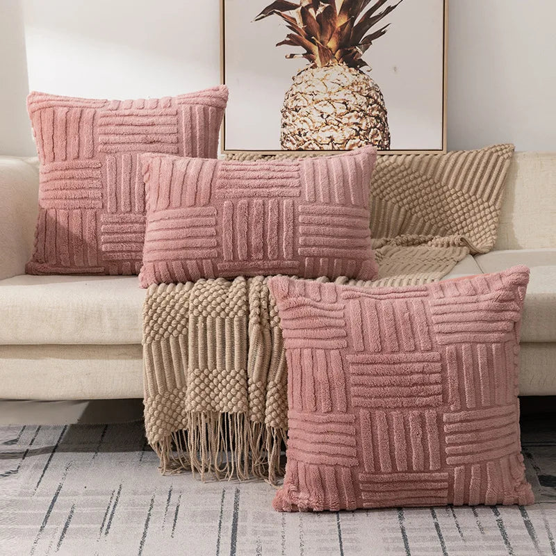 Minimalist texture cushion set