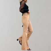 Andrea | Chic Corduroy Flared Trousers