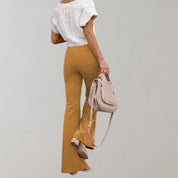Andrea | Chic Corduroy Flared Trousers