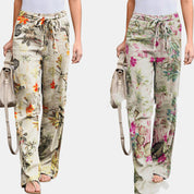 Reina | Stylish Leisure Pants Flowerprint