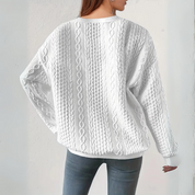 Amelia | Casual Crew Neck Sweatshirt