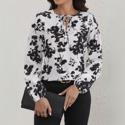 Abigail | Elegant Floral Blouse