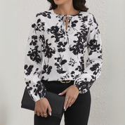 Abigail | Elegant Floral Blouse