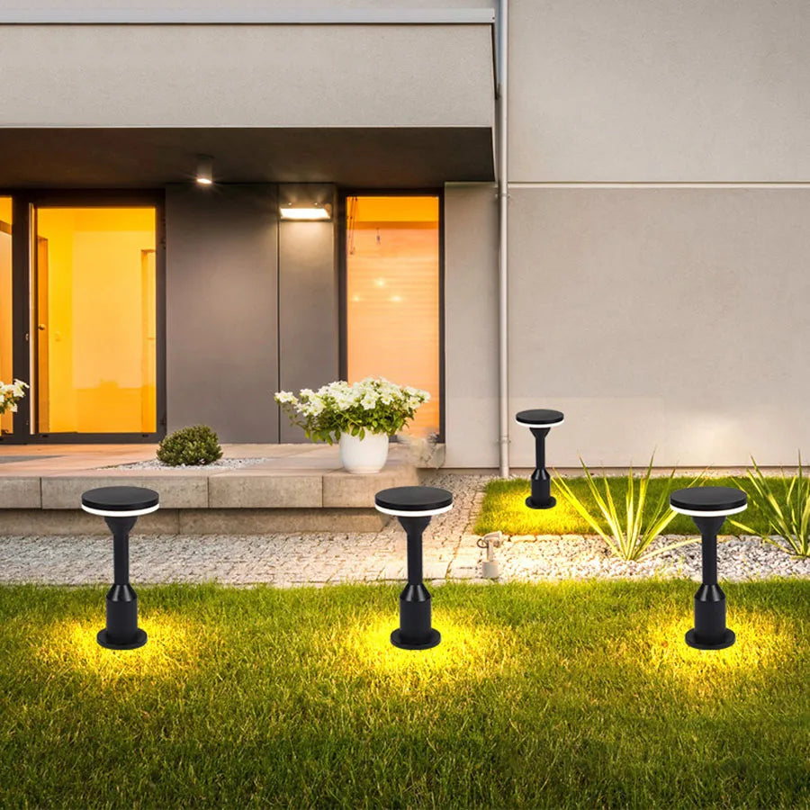 Modern Waterproof LED Outdoor Lamp - Energy Efficient Garden Light Fixture-2