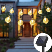 Solar-Powered Outdoor String Lights – Enchanting Festoon Fairy Lights for Terrace and Balcony, Weather Resistant LED Garland-2