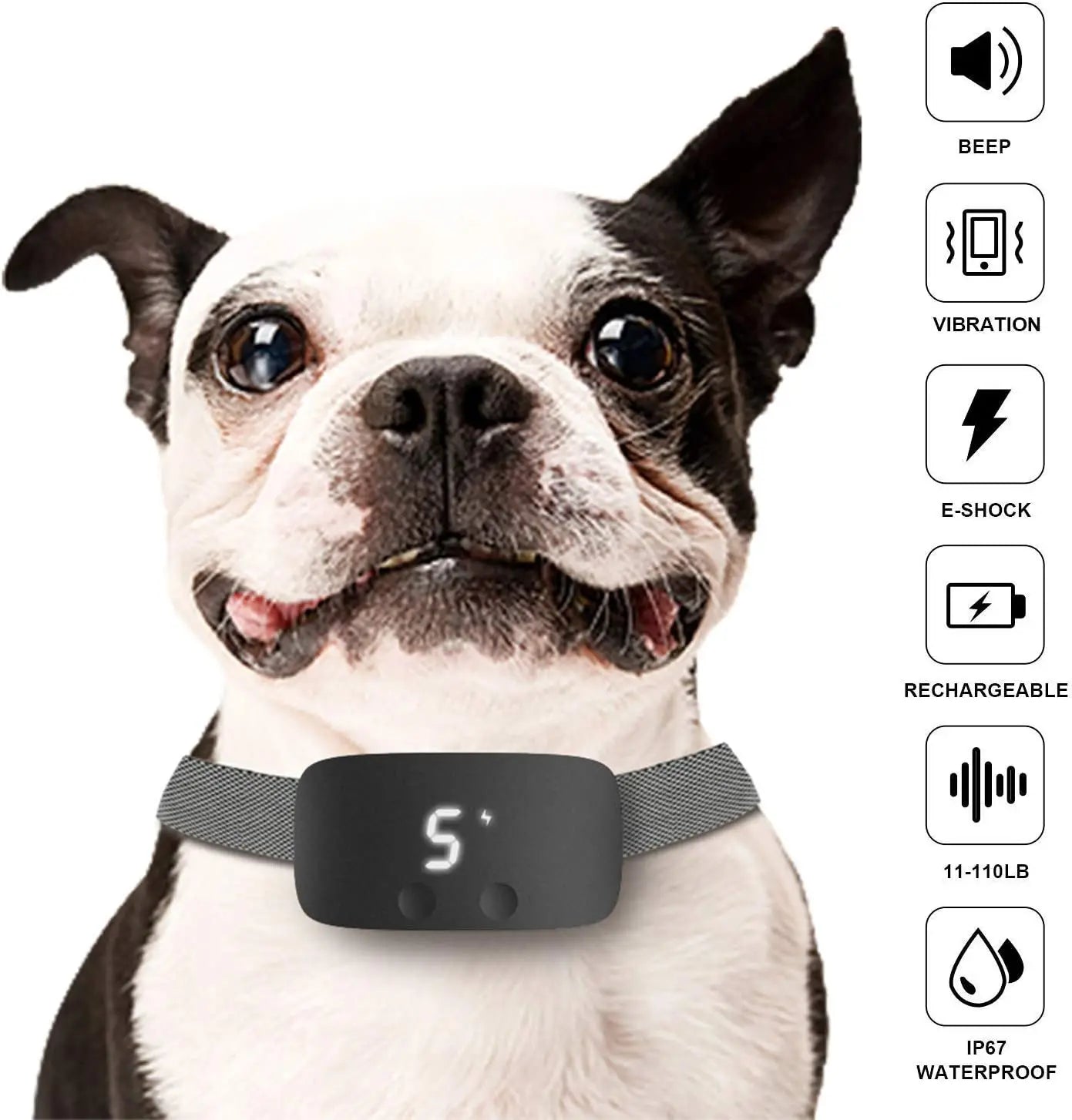 Houston | Adjustable, Durable & Effective Training Collar for Dogs