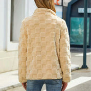 Nikki | Stylish Short Fleece Jacket for a Trendy Look
