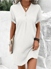 Candice | Elegant V-Neck Dress