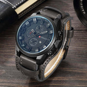 Men's watch Chronograph leather