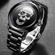 Men's skull watch