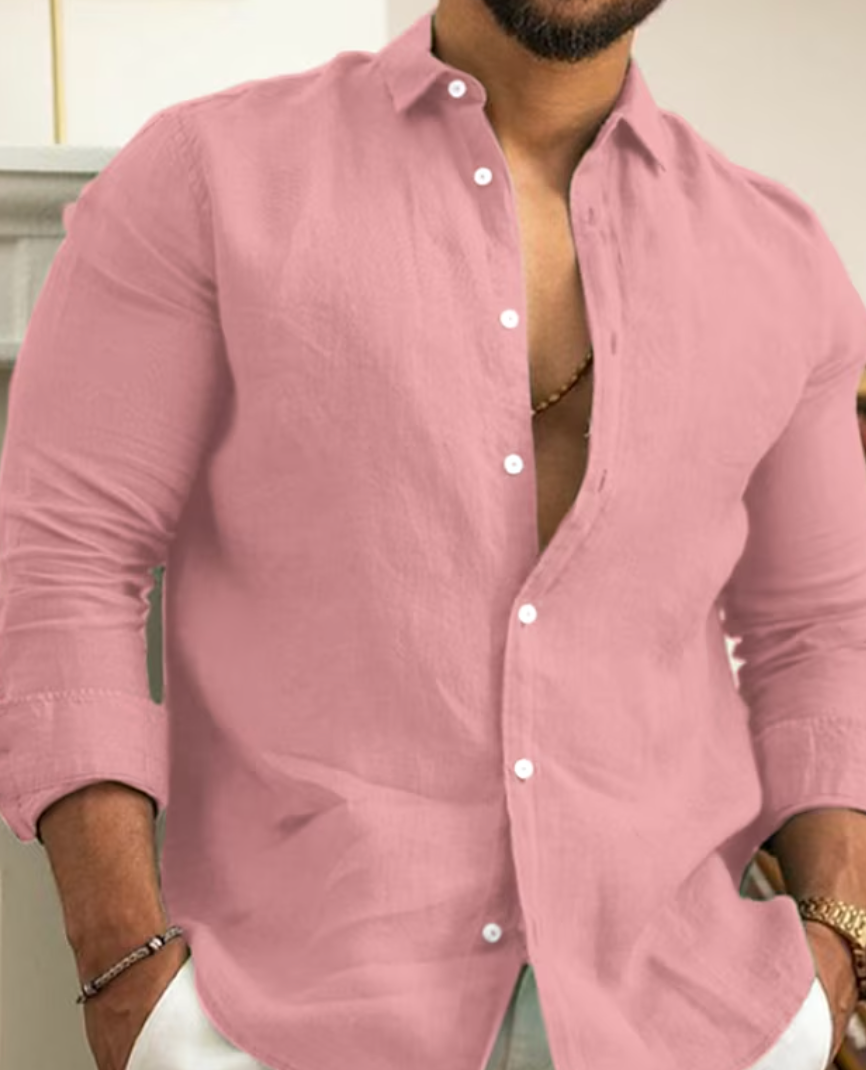 Elijah | Stylish Linen Shirt