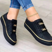 Cleo | Chic Detail Casual Sneakers