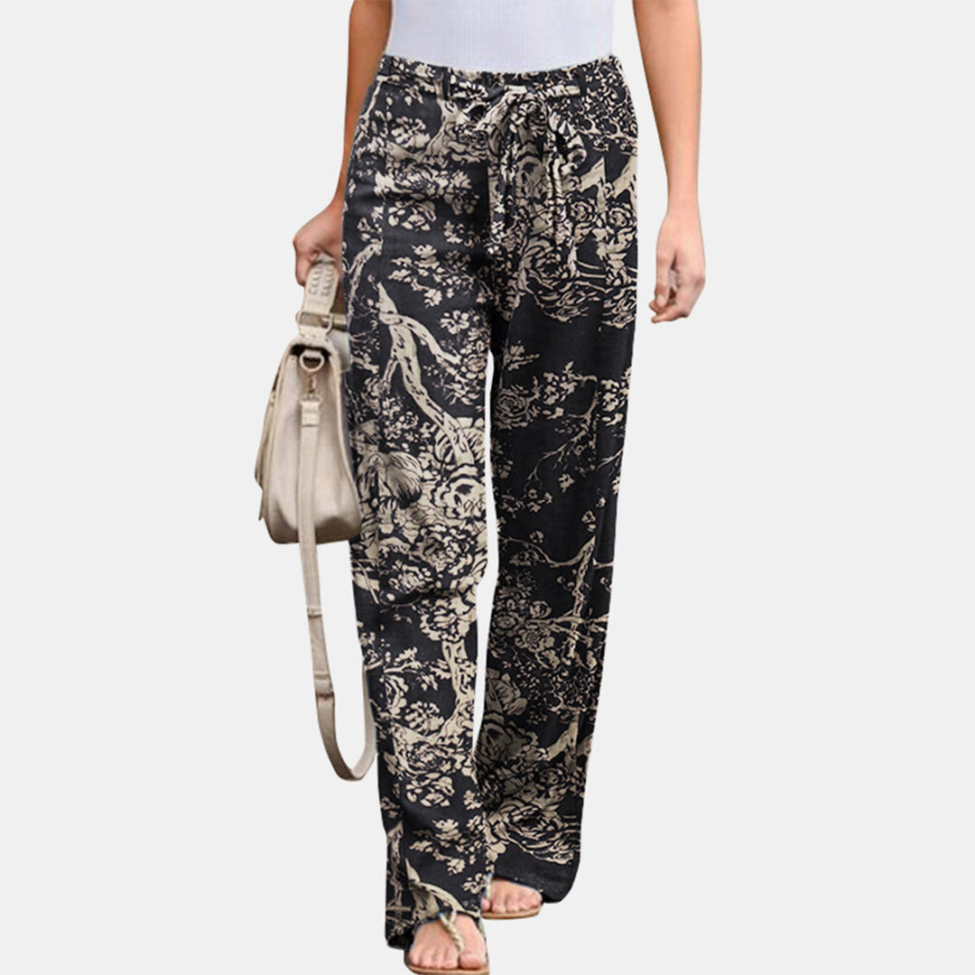 Reina | Stylish Leisure Pants Flowerprint