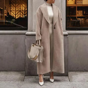 Theresa | Long Women's Trench Coat - Comfortable and Elegant