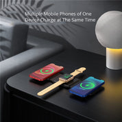 3-in-1 wireless charger-One charger for your smartphone, smart watch and earbuds