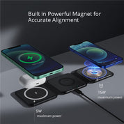 3-in-1 wireless charger-One charger for your smartphone, smart watch and earbuds