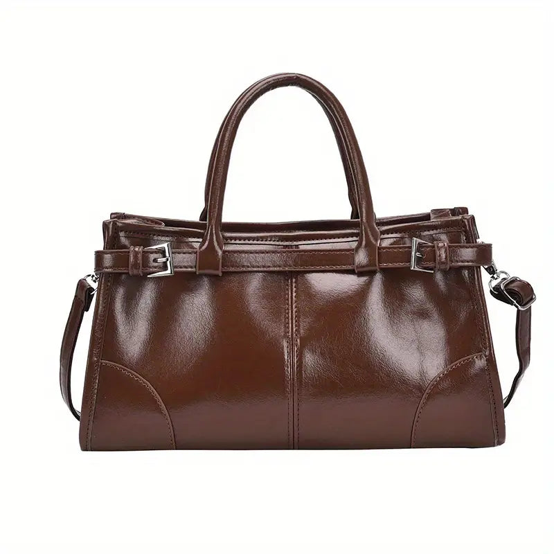 Valerie  | Elegant Structured Handbag with Detachable Strap