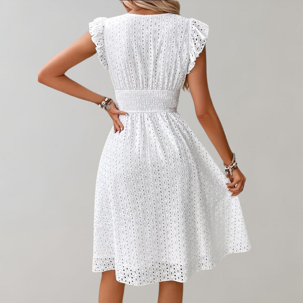 Andalucia | Short White Dress Ideal for Summer