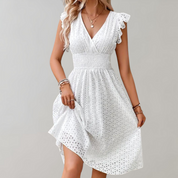 Andalucia | Short White Dress Ideal for Summer