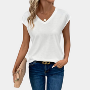 Kathy | Casual Women's Top with V-Neck