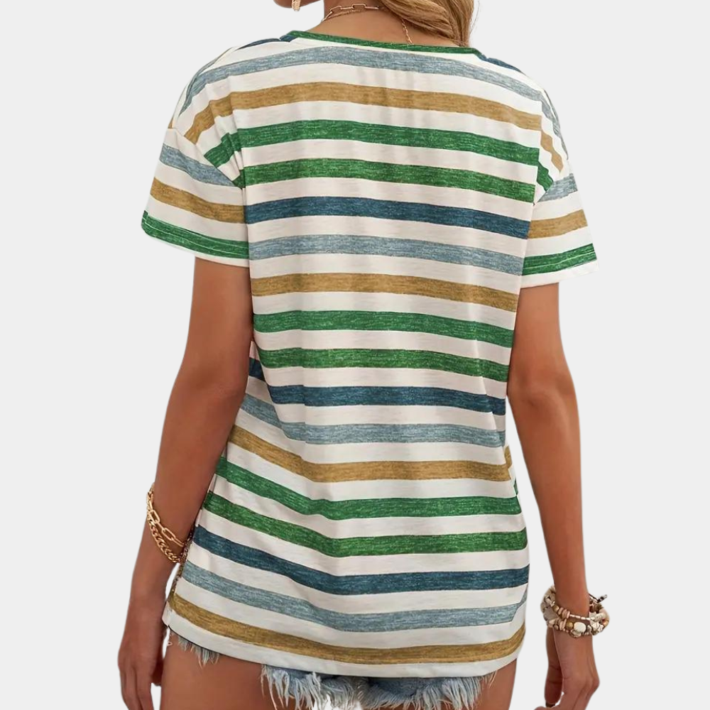 Gabby | Casual Striped Women's T-shirt