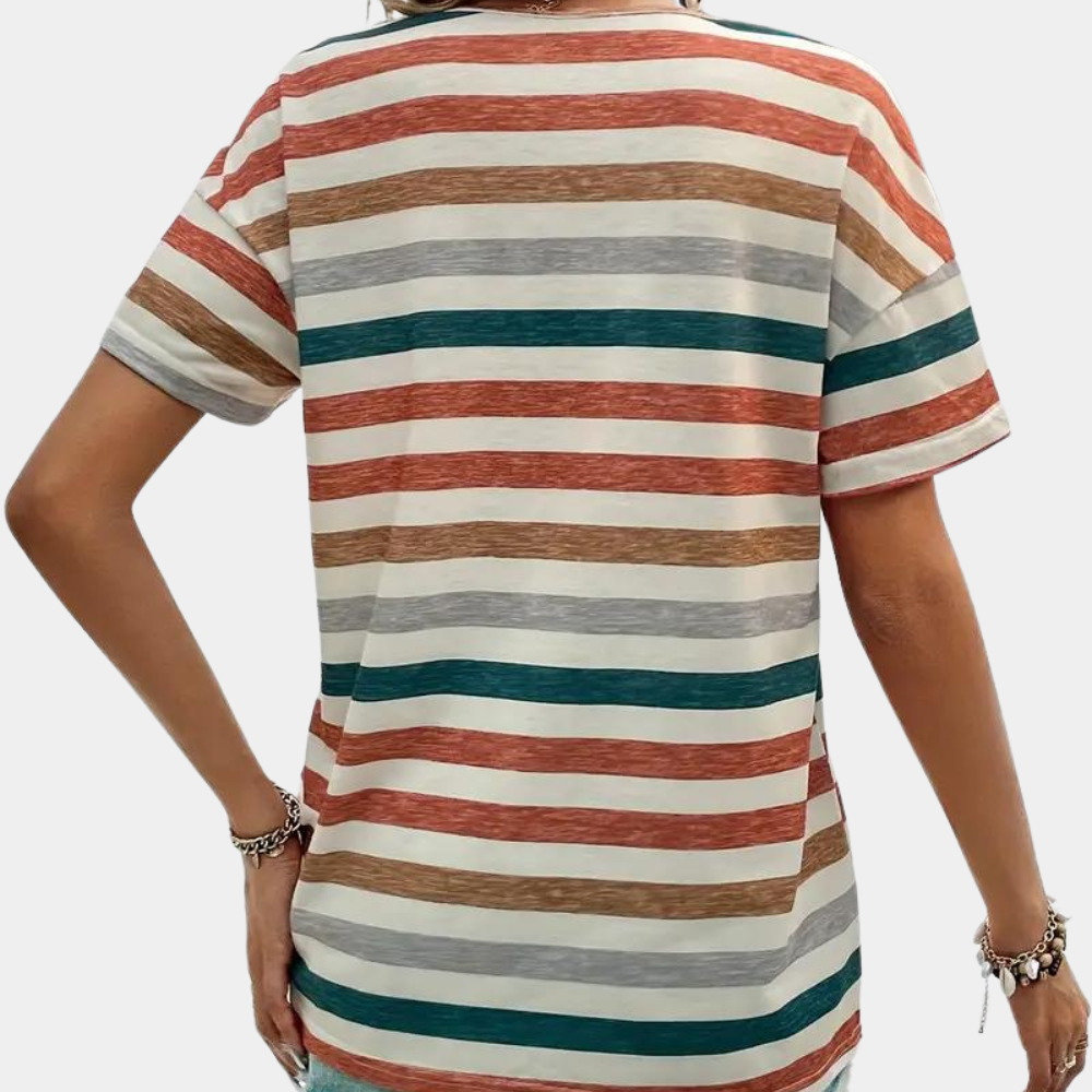 Gabby | Casual Striped Women's T-shirt