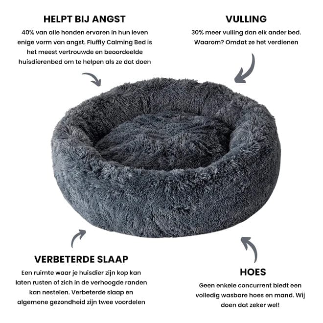 Fluffy Calming Bed ™