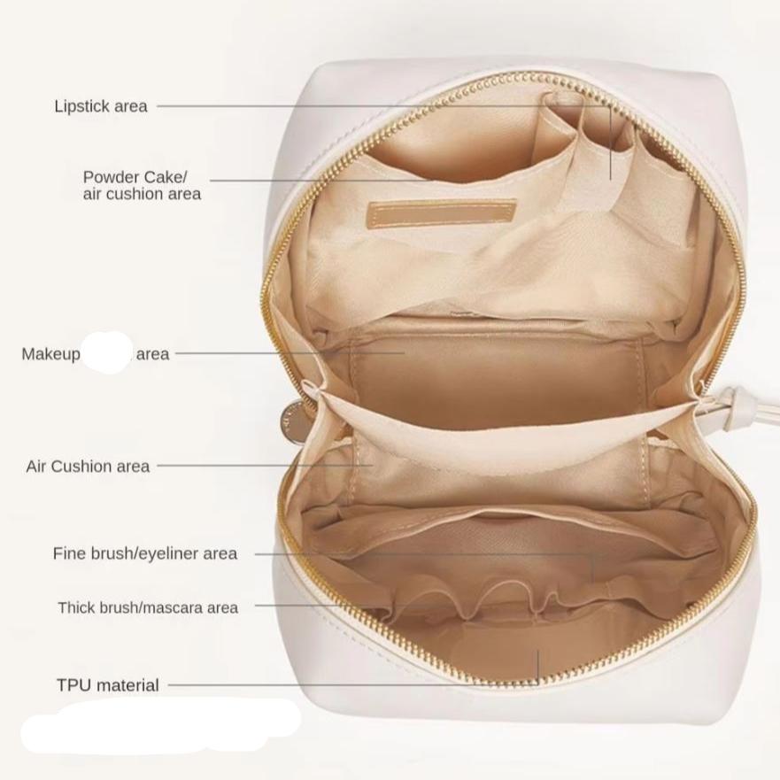 Lily | Spacious, Stylish, and Travel-Friendly Beauty Essentials Bag