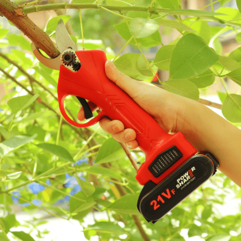 Wireless Electric Pruning Shears with Tungsten Steel Blade – Ergonomic Garden Secateurs for Effortless Pruning-4