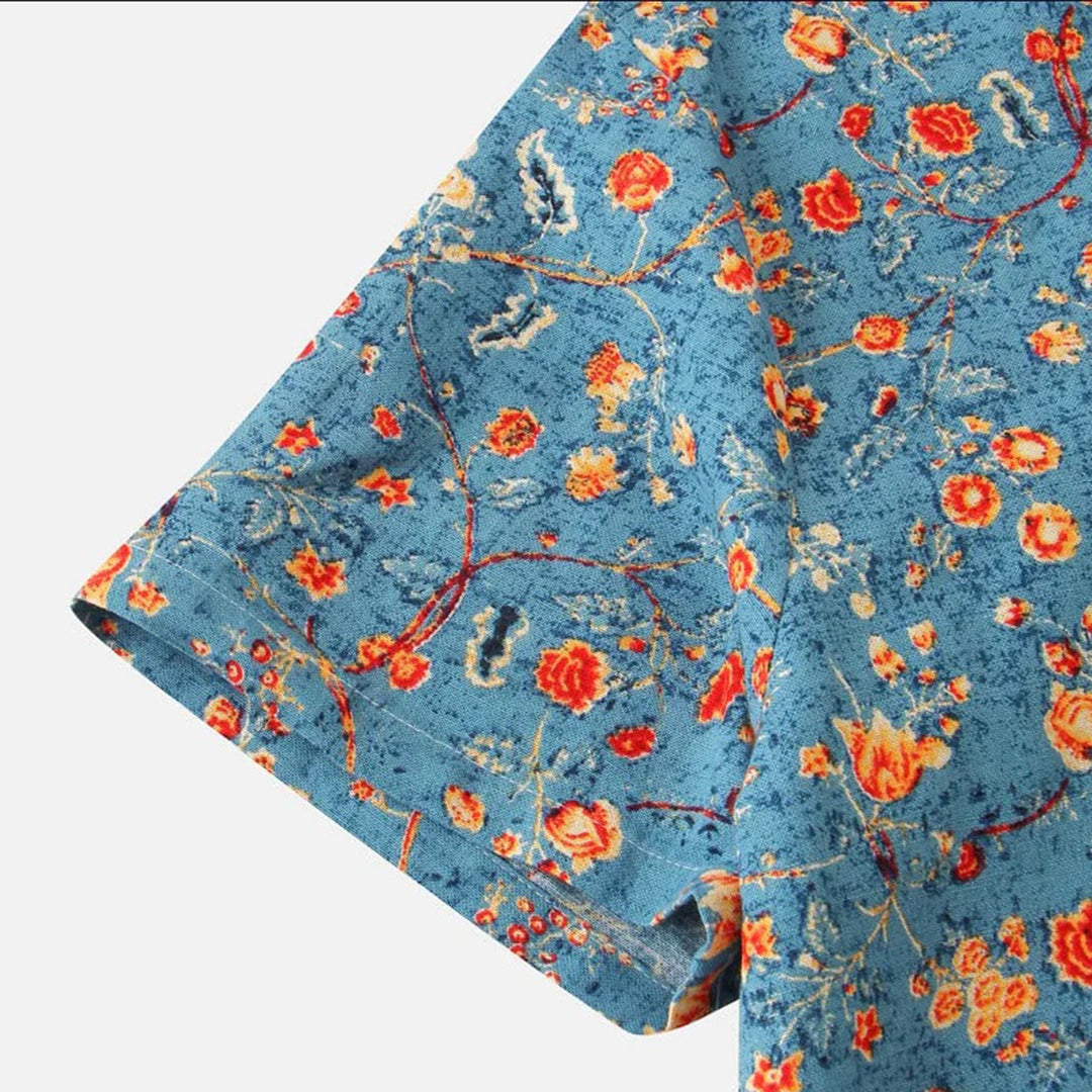 Elton | Abstract Print Shirt for Men