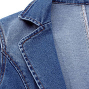 VALERIA | Sophisticated Women's Denim Blazer