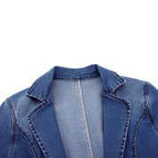 VALERIA | Sophisticated Women's Denim Blazer