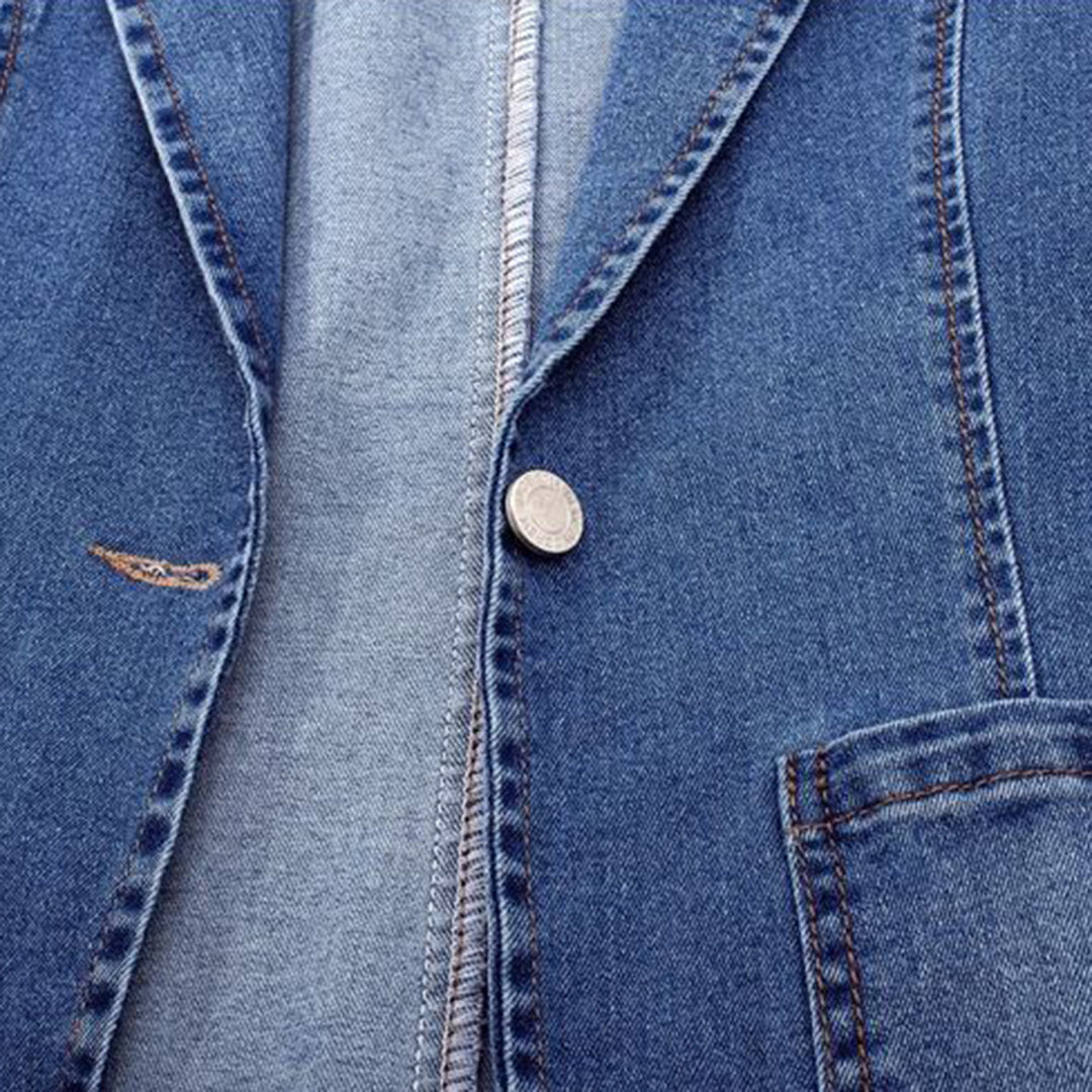 VALERIA | Sophisticated Women's Denim Blazer
